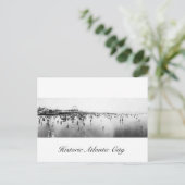 Historisch centrum van de Atlantische Oceaan Briefkaart (Staand voorkant)