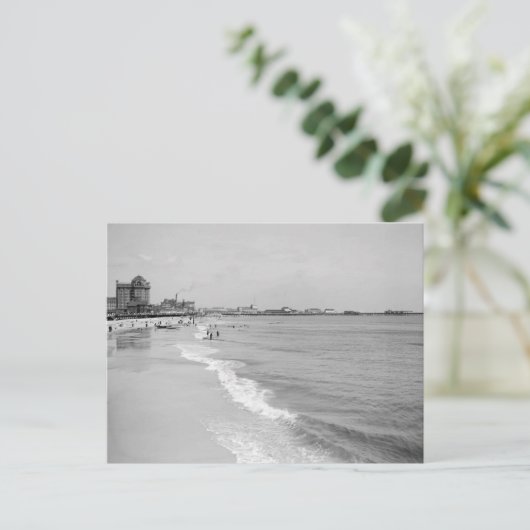 Historisch centrum van de Atlantische Oceaan Briefkaart (Staand voorkant)