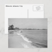 Historisch centrum van de Atlantische Oceaan Briefkaart (Voorkant / Achterkant)