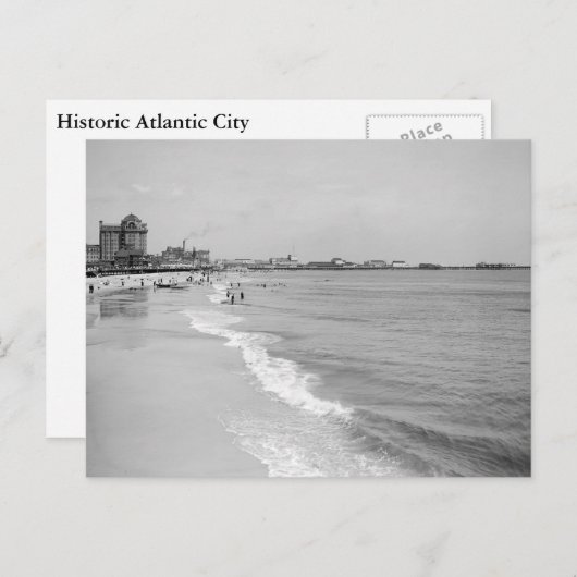 Historisch centrum van de Atlantische Oceaan Briefkaart (Voorkant / Achterkant)