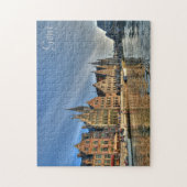 Historisch centrum van Gent, België Legpuzzel (Verticaal)