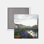 Historisch centrum van Göteborg, Zweden Magneet (Voorkant / Achterkant)