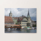 Historisch centrum van Lucerne Legpuzzel (Horizontaal)
