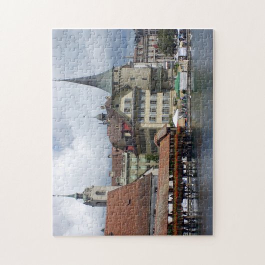 Historisch centrum van Lucerne Legpuzzel (Verticaal)