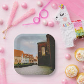 Historisch centrum van Riga Papieren Bordje (Feest)