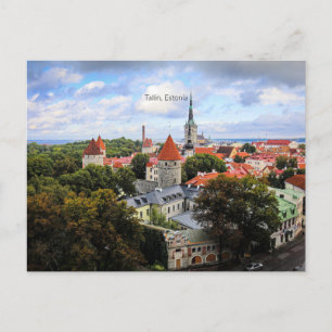Historisch centrum van Tallinn, Estland Briefkaart