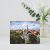 Historisch centrum van Tallinn, Estland Briefkaart (Staand voorkant)
