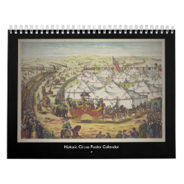 Historisch Circus Poster Agenda Kalender