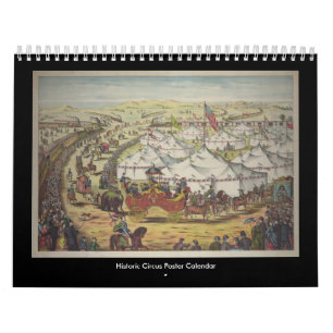 Historisch Circus Poster Agenda Kalender