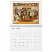 Historisch Circus Poster Agenda Kalender (Mar 2027)