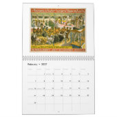 Historisch Circus Poster Agenda Kalender (Feb 2027)