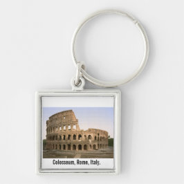 Historisch Colosseum amfitheater in Rome, Italië Sleutelhanger