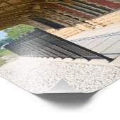 Historisch depot in Whitewater Foto Afdruk (Hoek)