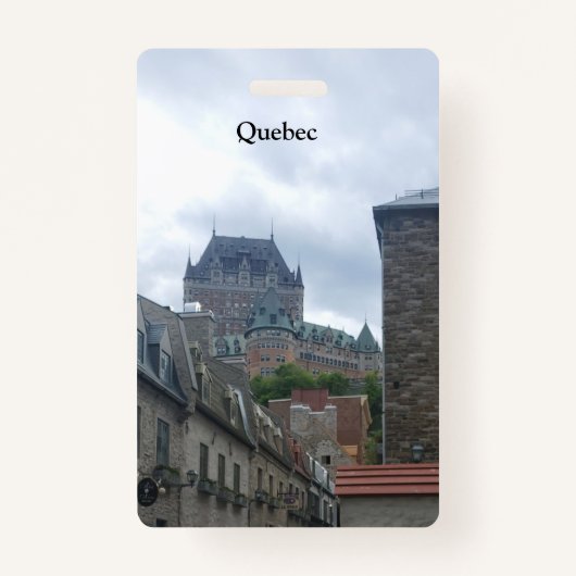 Historisch district in Quebec Badge (Voorkant)