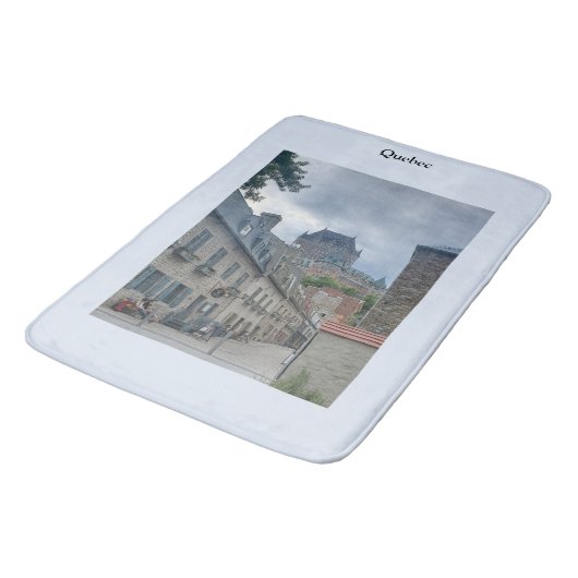 Historisch district in Quebec Badmat (Gekanteld)