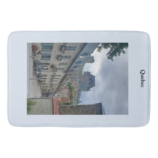 Historisch district in Quebec Badmat (Voorkant)