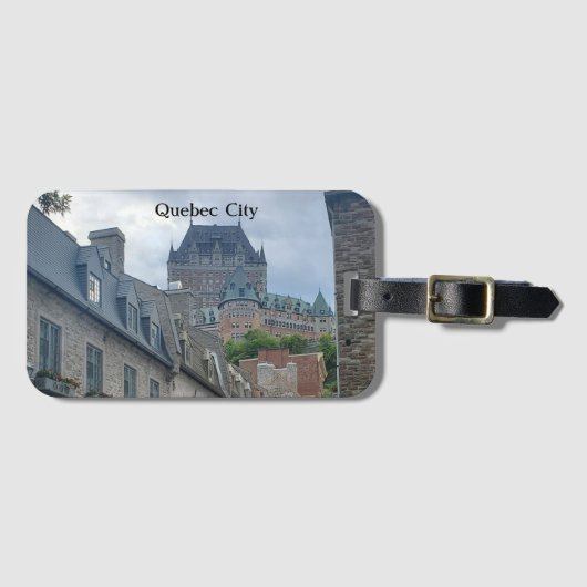 Historisch district in Quebec Bagagelabel (Voorkant (horizontaal))
