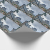 Historisch district in Quebec Cadeaupapier (Hoek)