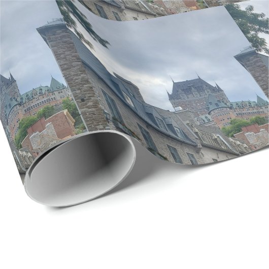 Historisch district in Quebec Cadeaupapier (Rol Hoek)