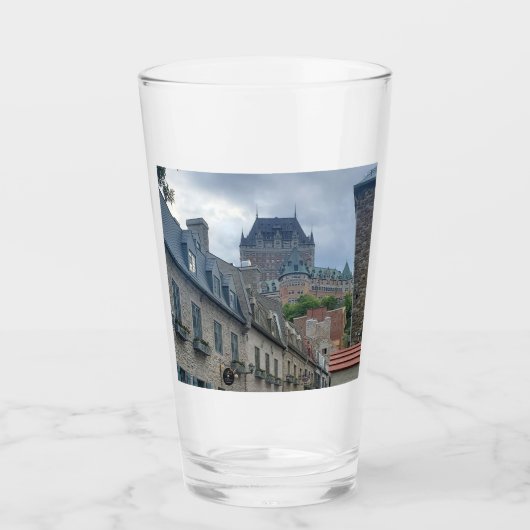 Historisch district in Quebec City Glas (Voorkant)