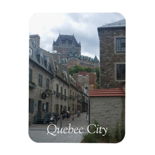 Historisch district in Quebec City Magneet (Verticaal)