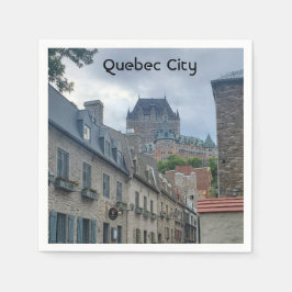 Historisch district in Quebec City Servet