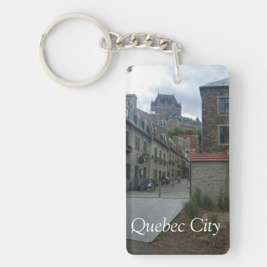 Historisch district in Quebec city Sleutelhanger (Voorkant)