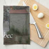 Historisch district in Quebec City Theedoek (Quarter Fold)