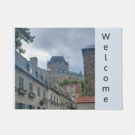 Historisch district in Quebec Deurmat