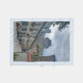 Historisch district in Quebec Fleece Deken (Voorkant (Horizontaal))