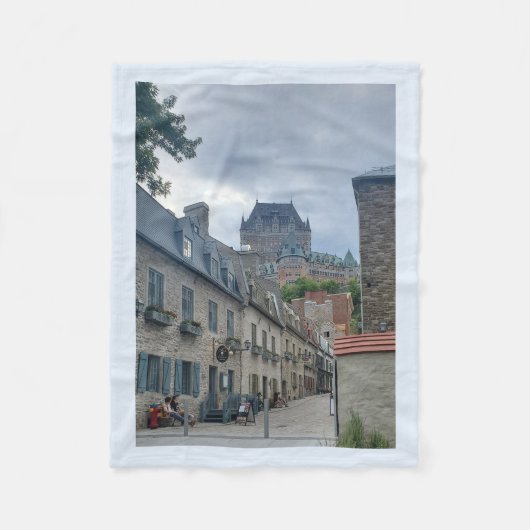 Historisch district in Quebec Fleece Deken (Voorkant)