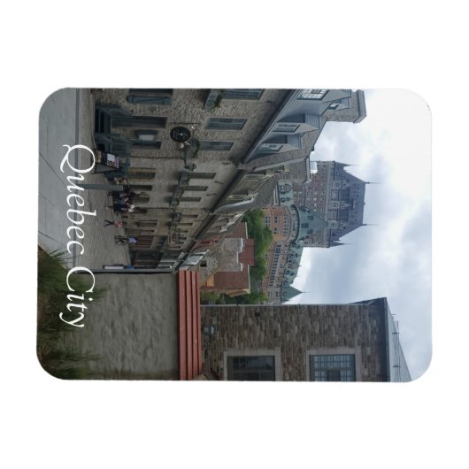 Historisch district in Quebec Magneet (Horizontaal)