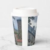 Historisch district in Quebec Papieren Bekers (Links)