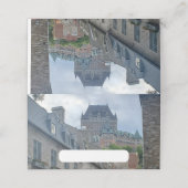 Historisch district in Quebec Plaatskaartje (Buitenkant ongevouwen)