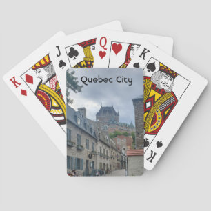 Historisch district in Quebec Pokerkaarten