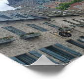 Historisch district in Quebec Poster (Hoek)