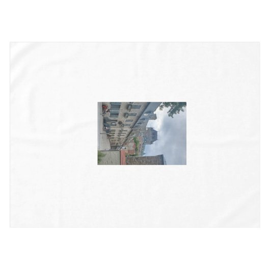 Historisch district in Quebec Tafelkleed (Voorkant (Horizontaal))