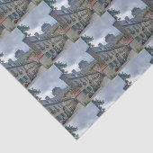 Historisch district in Quebec Tissuepapier (Detail)