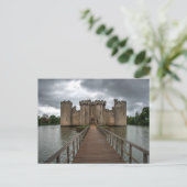 Historisch Engels Castles Bodiam Castle Sussex Briefkaart (Staand voorkant)