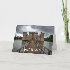 Historisch Engels Castles Bodiam Castle Sussex Kaart