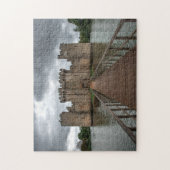 Historisch Engels Castles Bodiam Castle Sussex Legpuzzel (Verticaal)