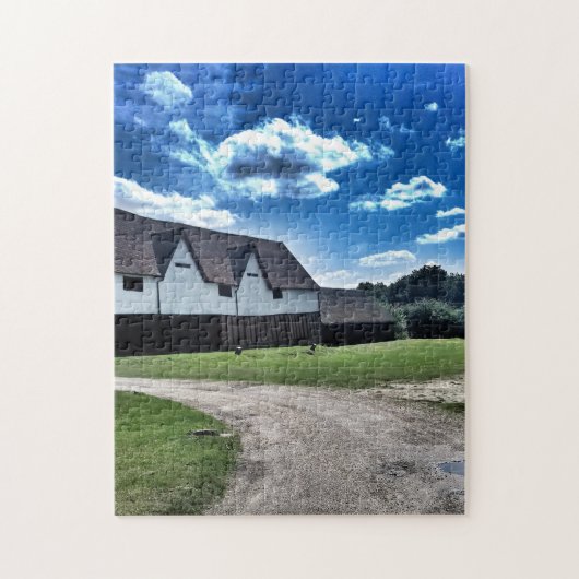 Historisch Engels landschap Legpuzzel (Verticaal)