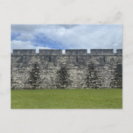 Historisch fort kustlandschap briefkaart