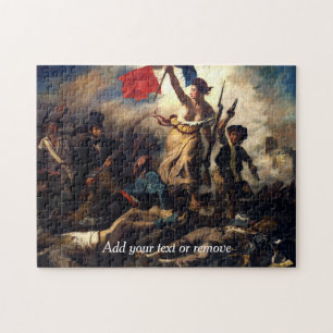 Historisch Frans "Liberty Leading the People" 1830 Legpuzzel