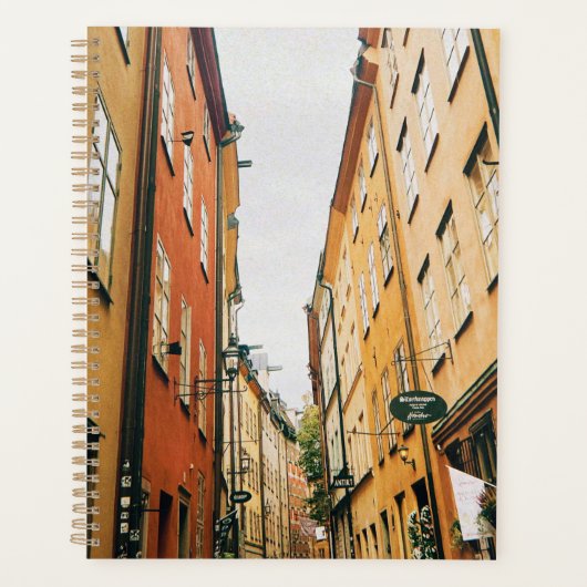 Historisch Gamla Stan, Oude Stad Stockholm Planner (Voorkant)