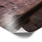 Historisch gebouw bij zonsondergang in Neurenberg, Foto Afdruk (Hoek)