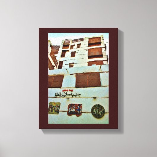 Historisch gebouw canvas afdruk (Voorkant)