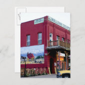 Historisch gebouw op Main Street, Joseph, Oregon Briefkaart (Voorkant / Achterkant)