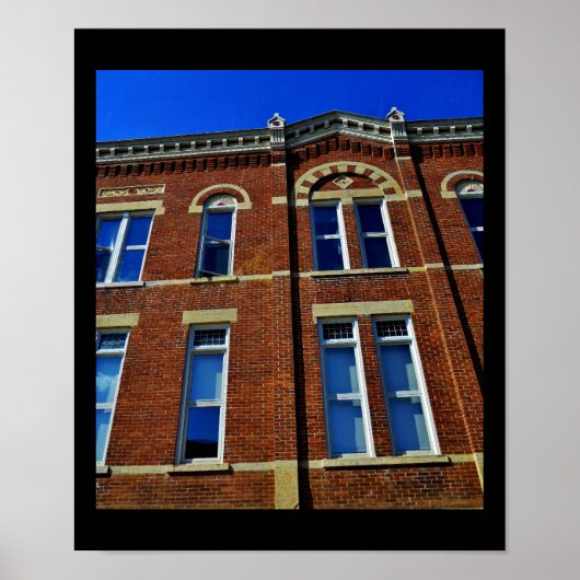 Historisch gebouw poster (Voorkant)