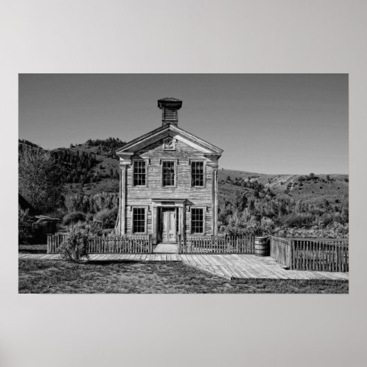 Historisch gehakt Masonic Lodge Poster (Voorkant)